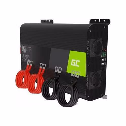 Green Cell Power Inverter PRO 12V to 230V 2000W/4000W Pure sine wave