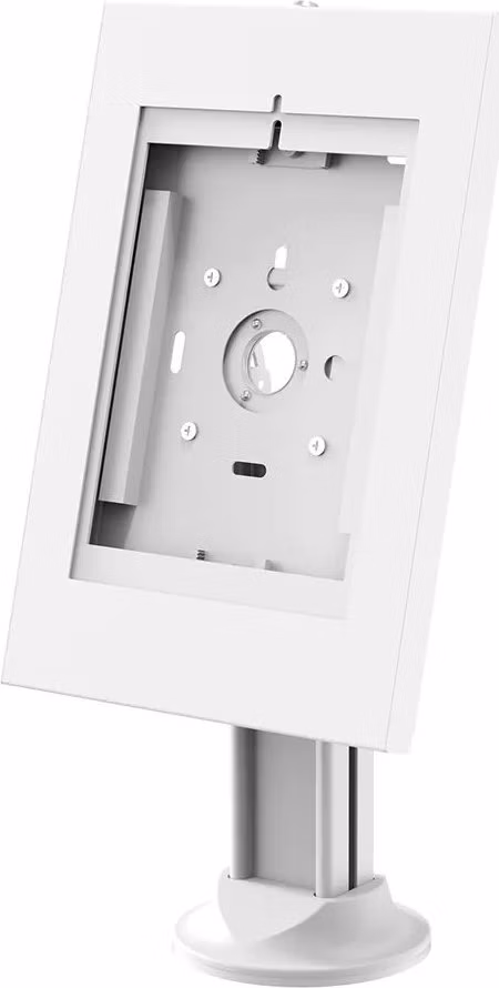 Neomounts  DS15-640WH1 / desk grommet, lockable tablet casing for Apple iPad, PRO, Air &amp; Samsung Galaxy Tab / White
