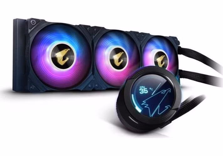 GIGABYTE CPU vodní chladič AORUS WATERFORCE X 360