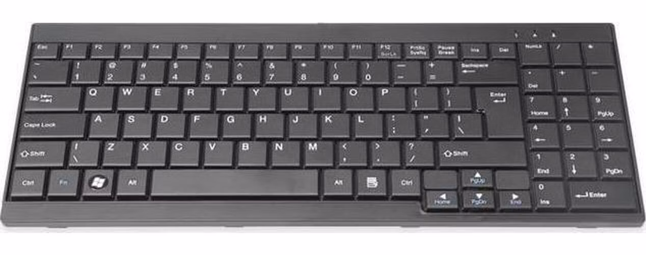 Digitus US klávesnice pro TFT konzole, barva černá