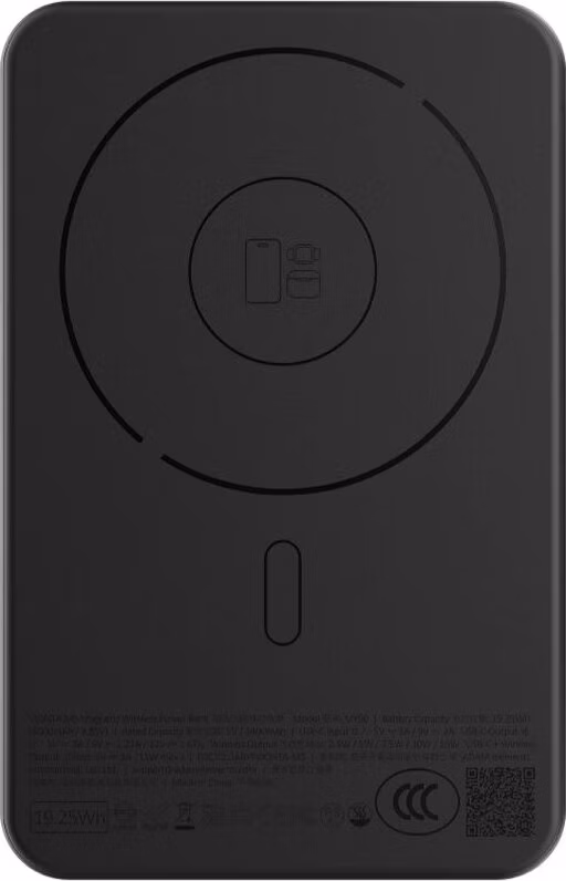 Adam Elements VIONTA M5 Magnetic Smart Color Display Power Bank 5.000 mAh - Black