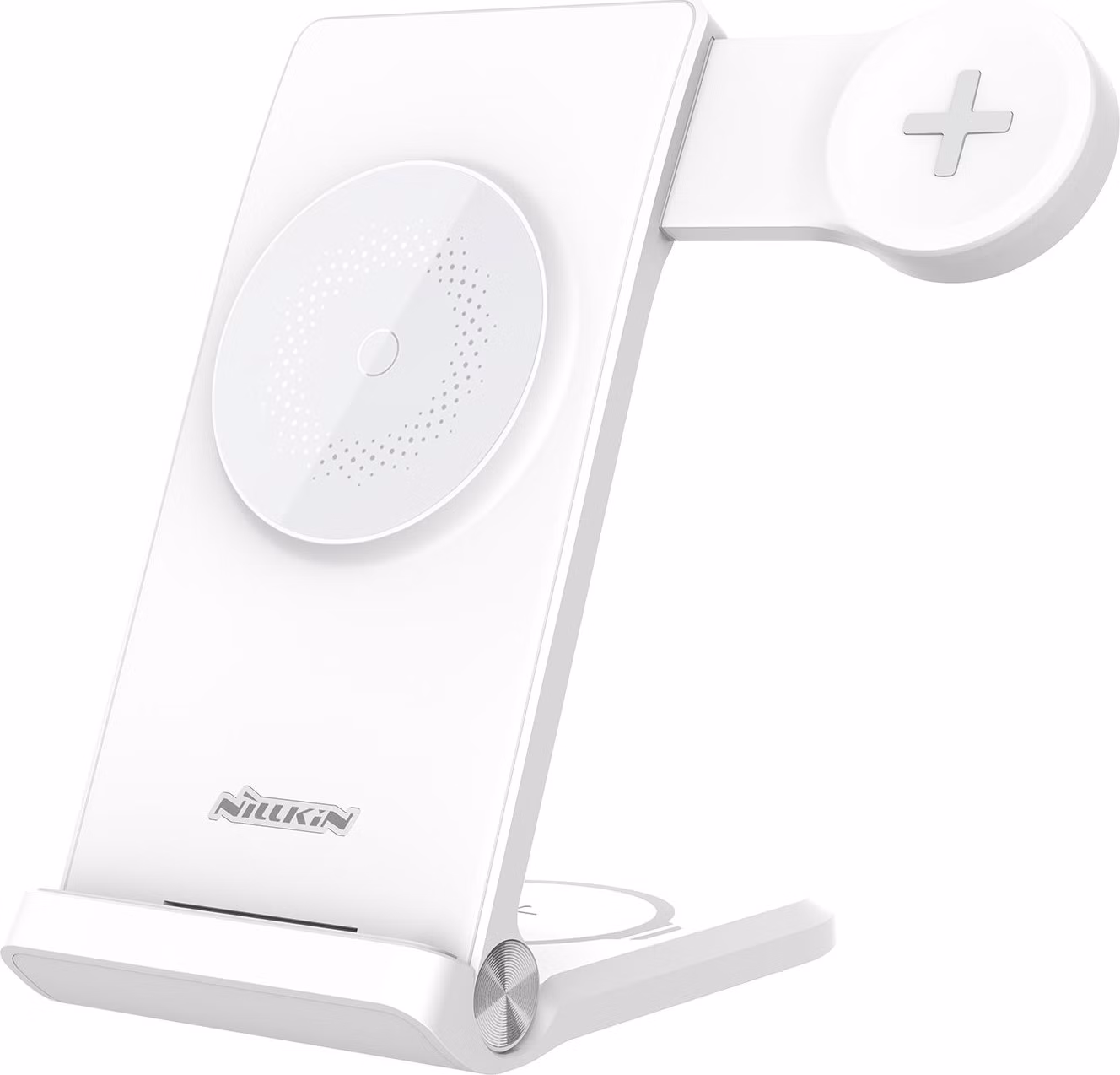 Nillkin PowerTrio 3v1 Bezdrôtová Nabíjačka MagSafe pre Samsung Watch White