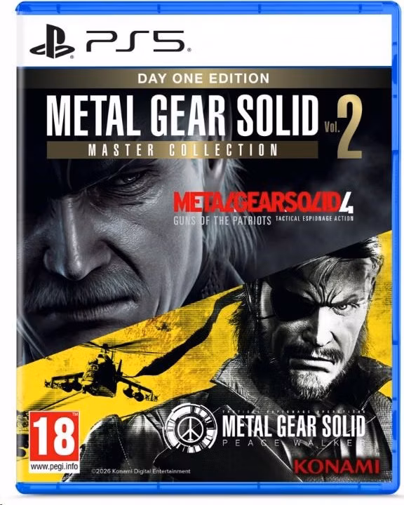 PS5 hra Metal Gear Solid Master Collection Volume 2
