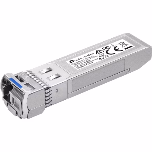 Omada 10Gbase-BX Single-Mode WDM Bi-Directional SFP+ Module SPEC: LC/UPC Connector, TX:1330nm/RX:1270nm, Single-mode, 10