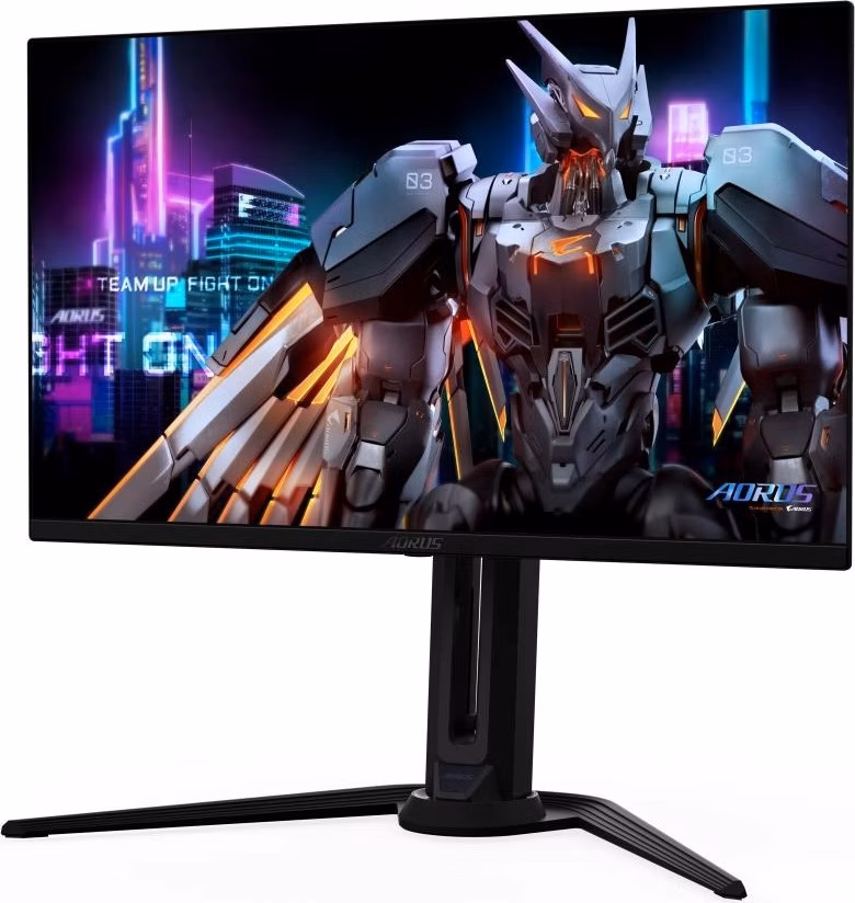 GIGABYTE LCD - 27" Gaming monitor AORUS FO27Q5P, OLED, 2560 x 1440 QHD, 500Hz, 1.5M:1, 300cd/m2, 0.03ms, 2xHDMI, 2xDP