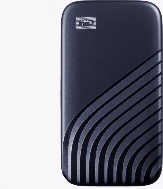 SanDisk WD My Passport SSD externý 1TB , USB-C 3.2 , 1050/1000 MB/s R/W PC a Mac , polnočne modrá