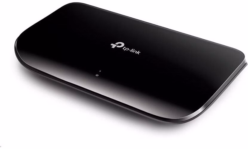 8-Port Gigabit Desktop Switch PORT: 8× Gigabit RJ45 Ports SPEC: Desktop Plastic Case FEATURE: Plug and Play