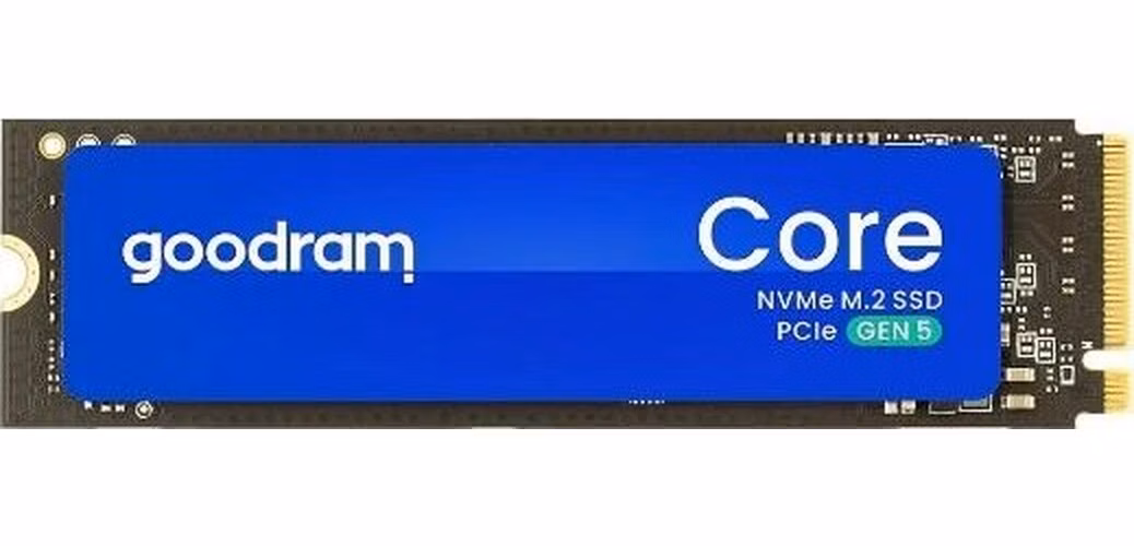 GOODRAM SSD Core 4TB, PCIe Gen5x4, M.2 2280, (R:9200/W:8100MB/s)
