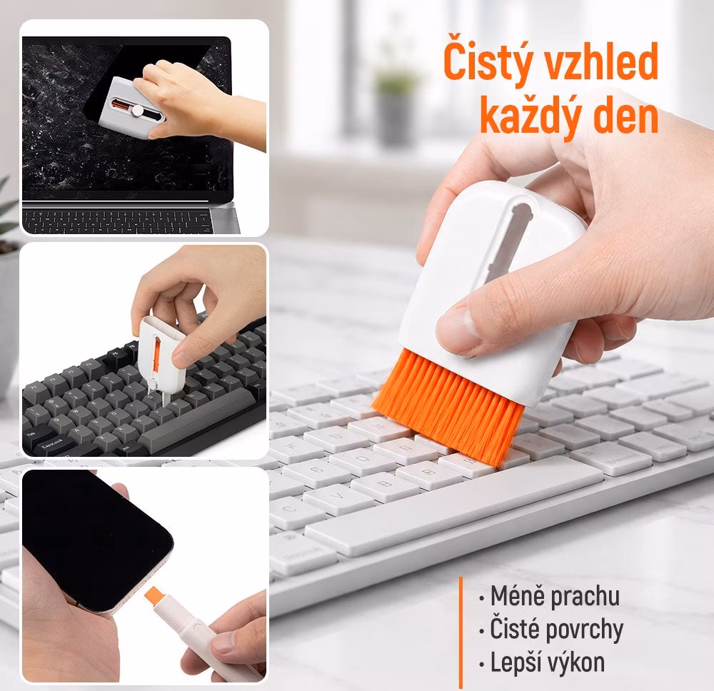 COLORWAY čistící sada 20v1 pro elektroniku včetně stojánku