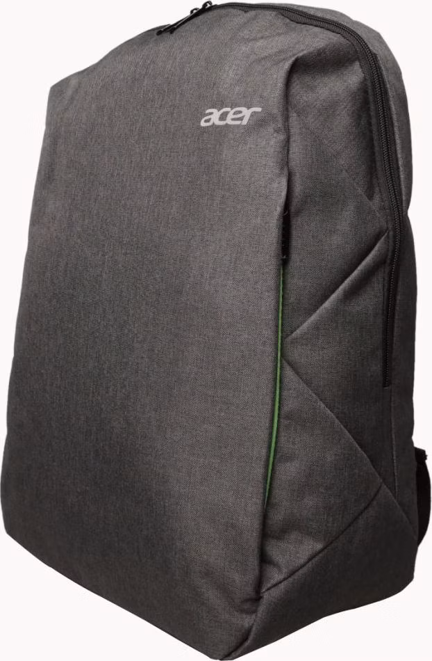 Acer Urban backpack 16" ,šedý se zeleným prvkem (zip kapsy),až 16",hlavní komora s kapsou pro NTB,kapsa na zip na přední straně