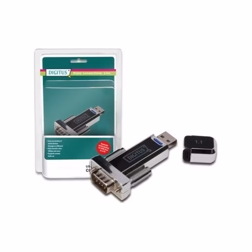 Digitus převodník USB na RS232 USB1.1, RS232 chipset PL2303RA