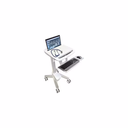 ERGOTRON StyleView® EMR Laptop Cart, SV40, Pojízdný multifunkční stojan na NTB, LCD, klávesnici, myš