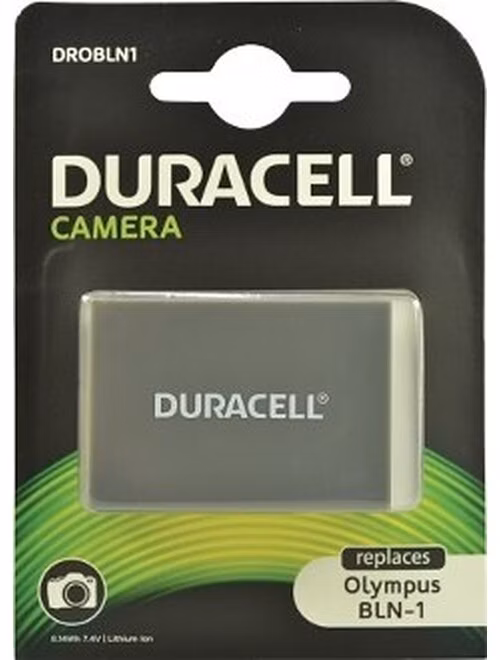 DURACELL Baterie - pro digitální fotoaparát nahrazuzuje Olympus BLN-1, 7,4 V, 1100 mAh