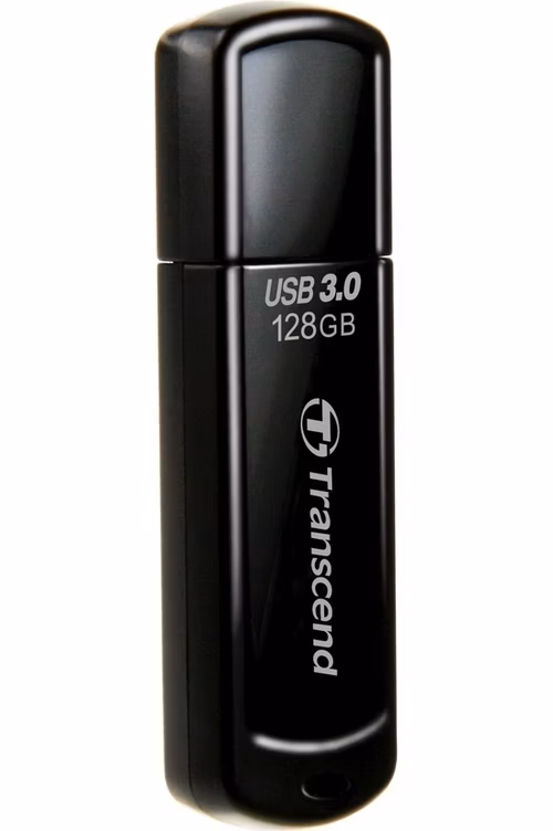 Transcend 128GB JetFlash 700 USB 3.1 flash disk, černý