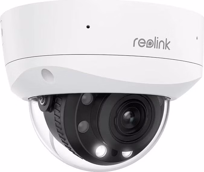 Reolink P437 8MPx venkovní IP kamera, 5x zoom, 3840x2160, dome, SD slot až 256GB, IP67, PoE, IR 30m