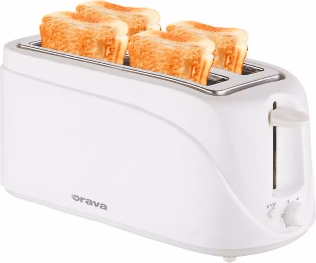 Orava HR-108 topinkovač, 1200 W, 4 topinky, miska na drobky, regulace teploty
