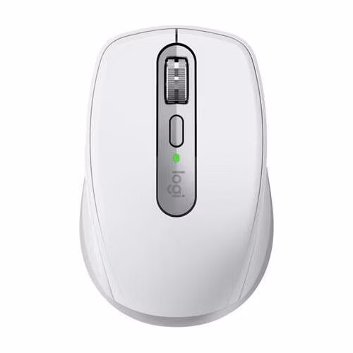 Logitech myš MX Anywhere 3S - bezdrátová/bluetooth/darkfield/6 tlačítek/8000dpi/usb-c/tichá/světle šedá
