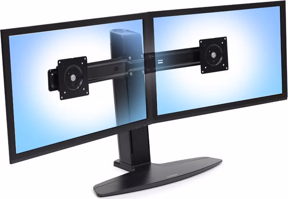 ERGOTRON NEO-FLEX® DUAL LCD LIFT STAND, 24" MONITOR černý - duální stolní stojan pro LCD
