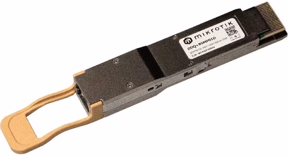 MikroTik DDQ+85MP01D QSFP-DD optický modul, 100m, MM, 400Gbps