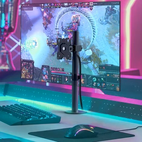 ONKRON Stolný držiak na monitor,13 až 34"max 8 kg, čierny
