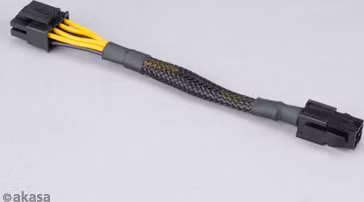 AKASA - 4-pin na 8-pin ATX PSU adaptér