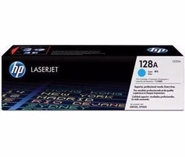 HP azurová tisková kazeta CE321A originál