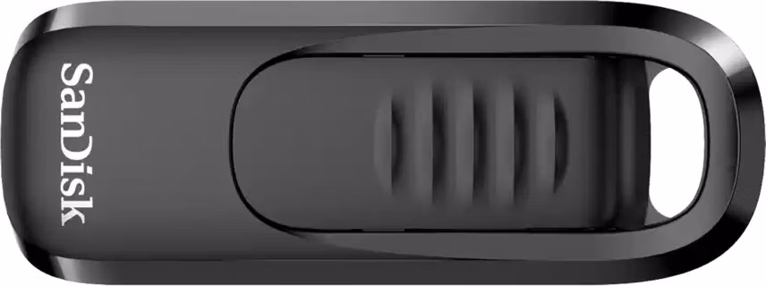 SanDisk Ultra Slider USB Type-C 128GB  / USB Type-C / USB 3.2 Gen 1 / Zasouvací konektor