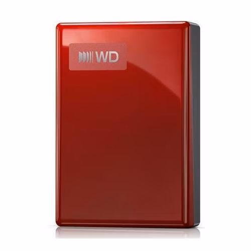 WD My Passport 6TB Ext. 2.5" USB-C červený