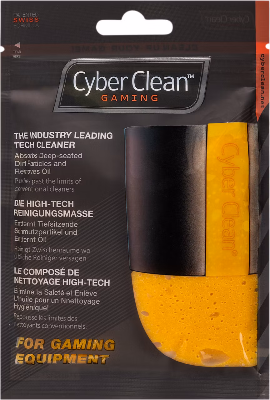 CYBERCLEAN Gaming Zip Bag 80g ORANGE (46300)