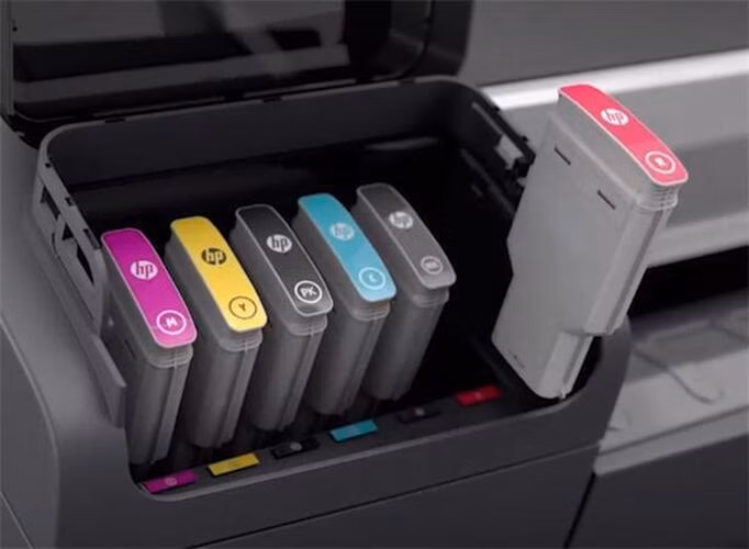 HP Ink Cartridge 745/Cyan/300 ml