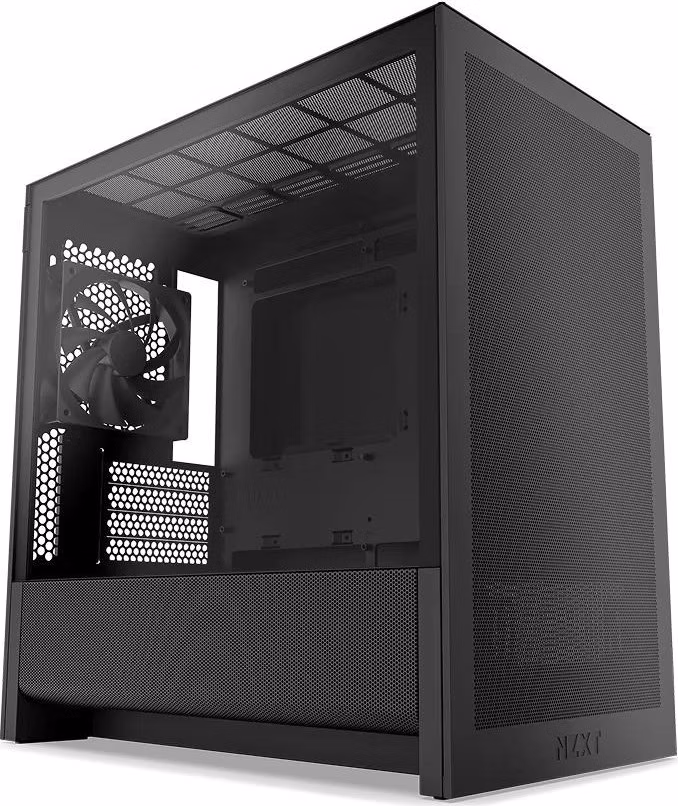 NZXT skříň H3 Flow / microATX / 1x120mm / USB / USB-C / černá