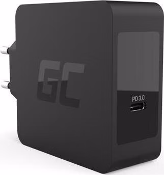 Green Cell Charger USB-C 60W PD with cable USB-C for Apple MacBook Pro 13, Asus ZenBook, HP Spectre, Lenovo ThinkPad an others