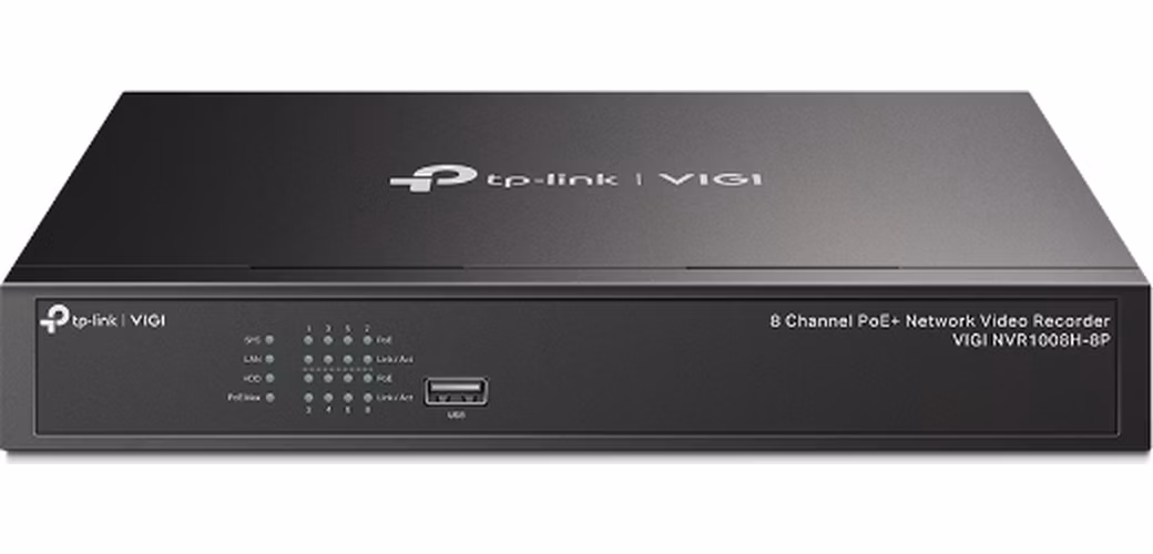 8 Channel PoE+ Network Video Recorder SPEC: H.265+/H.265/H.264+/H.264, Up to 8MP resolution, Decoding capability/8-ch@2M