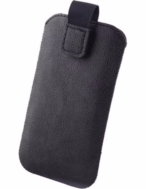 Kožené puzdro pre CPA Halo 18, myPhone Halo Q/Maestro/Maestro 2/Up/Up Smart LTE/C1/S1 čierne
