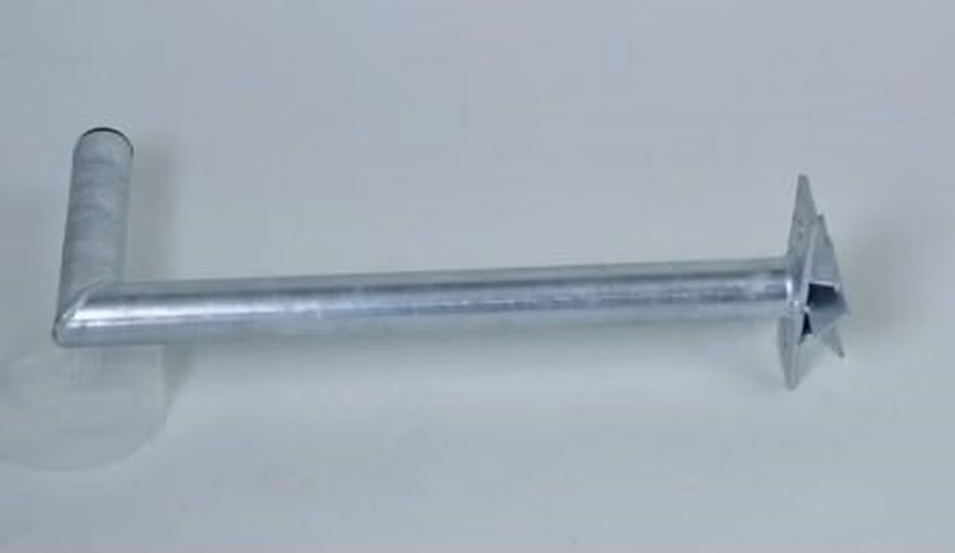 Držák antény na stožár s vinklem, žárový zinek, délka 50cm