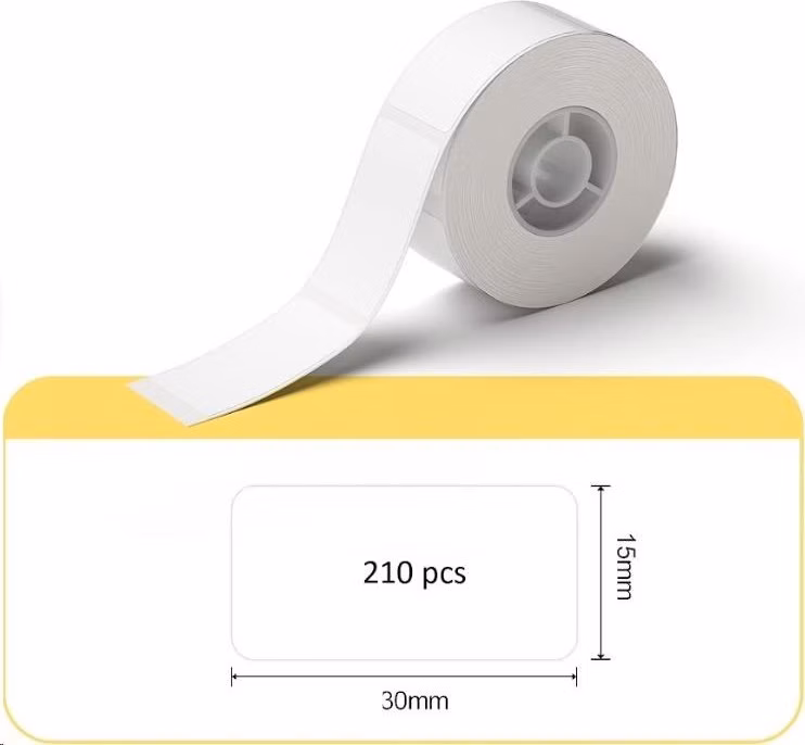 Niimbot štítky RP 15x30mm 195ks White pro D11 a D110