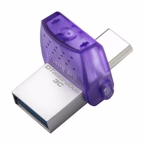 KINGSTON 256GB DataTraveler microDuo 3C 200MB/s dual USB-A + USB-C