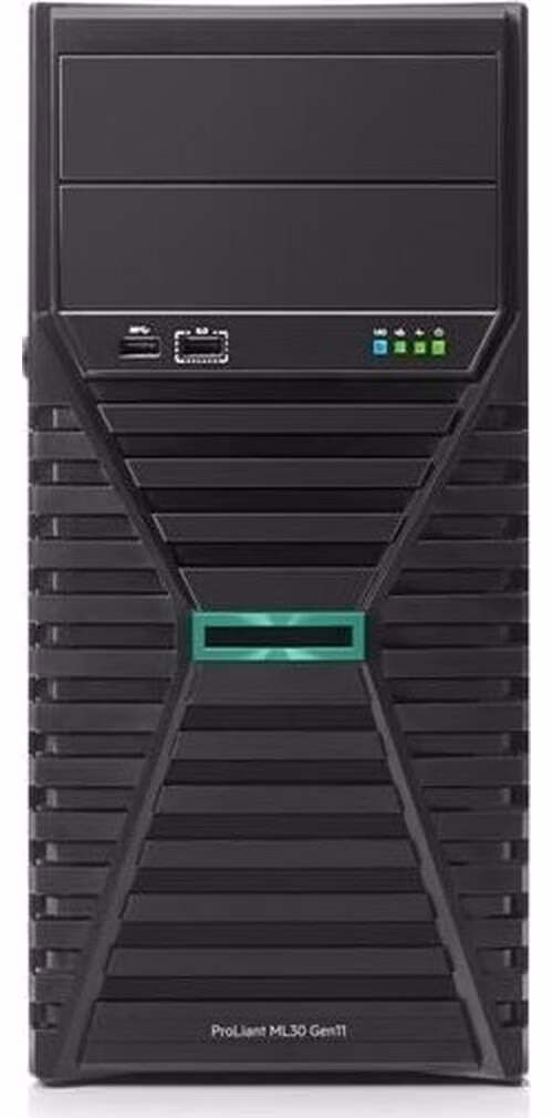 HPE PL ML30g11 E-2414 (2.6-4.5G/4C4T) 1x32G (P64339) 2x1TB (801882) SATA 4LFF NHP VROC 4p1G NBD311 Smart Choice