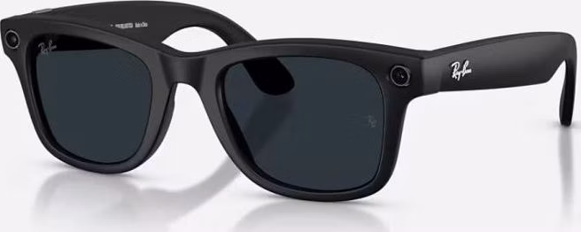 Meta Ray-Ban Gen2 Wayfarer, Matte Black, Clear/Grey Transitions