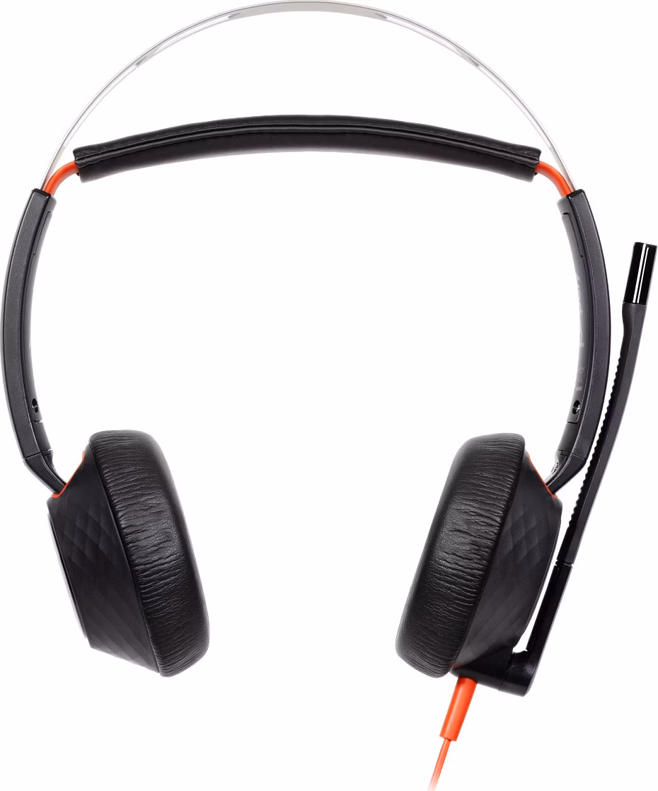Poly Blackwire 5220 náhlavní souprava, 3.5 mm jack + USB-C/A adaptér, stereo