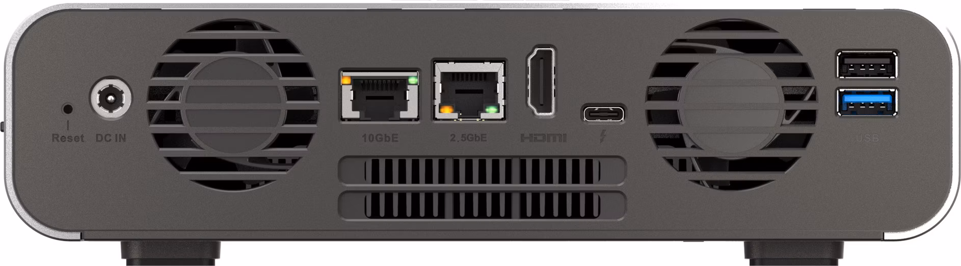 QNAP TBS-h574TX-i5U-16G (10core, 16GB RAM, 5x E1.S/M.2 slot, 1x 2,5GbE, 1x 10GbE, 2x Thunderbolt 4)