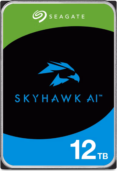 Seagate SkyHawk AI Surveillance 12TB 7200RPM 512MB SATA III 6Gbit/s