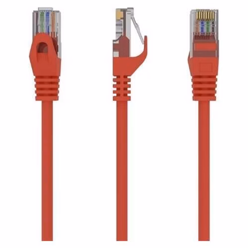 Gembird patch kábel Cat6 UTP, 1,5 m, červený