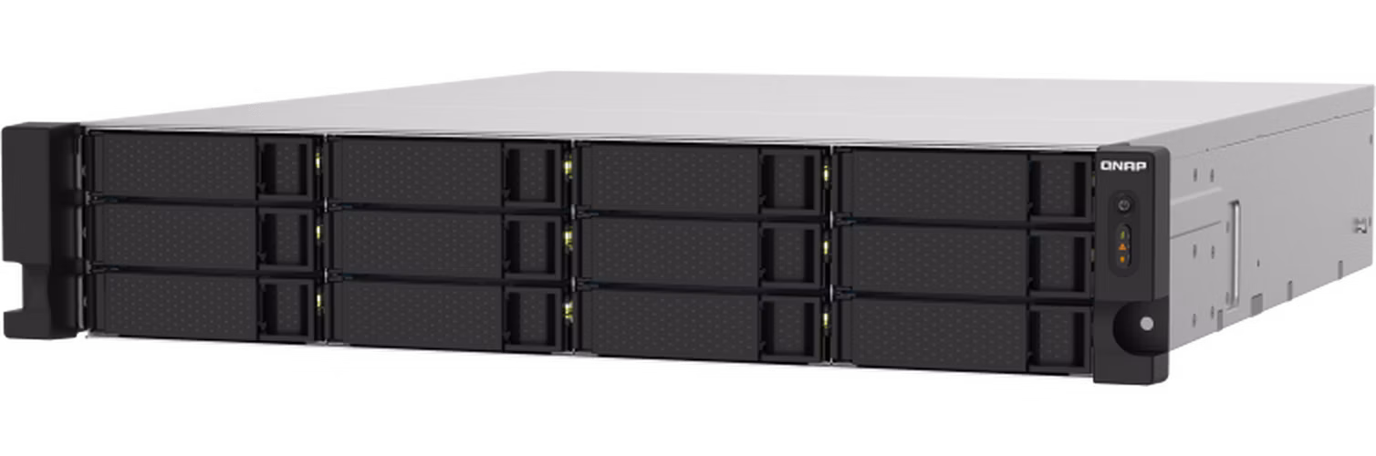 QNAP TS-1232PXU-RP-4G (1,7GHz / 4GB RAM / 12x SATA / 2x 2,5GbE / 2x 10GbE SFP+ / 1x PCIe / 2x zdroj)