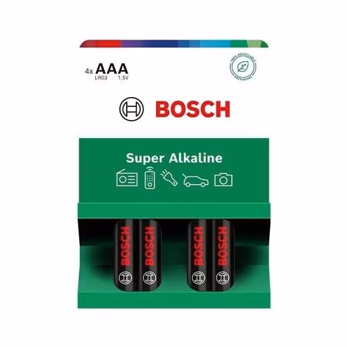 Bosch LR03SA4B/00 Super Alkaline (Blistr 4 ks)