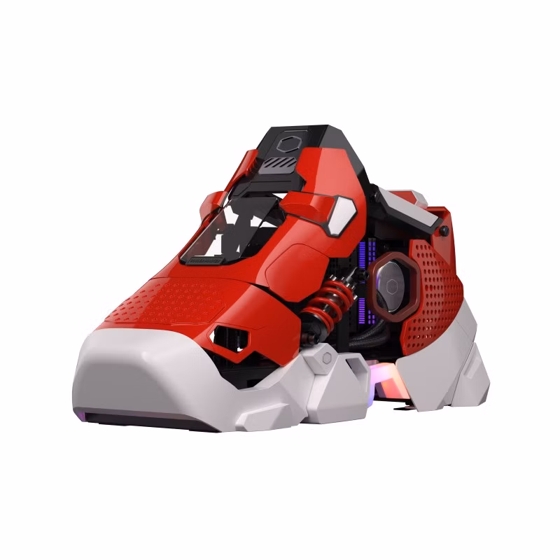 Cooler Master case Sneaker-X CPT KIT, zdroj 850W, Vodní chladič