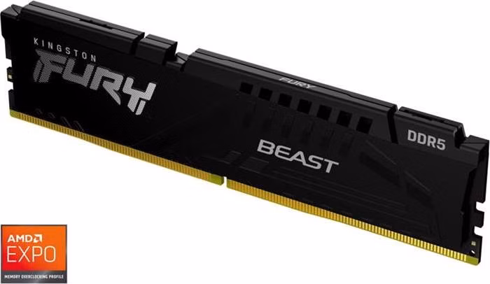 KINGSTON 16GB 5600MT/s DDR5 CL36 DIMM FURY Beast Black EXPO
