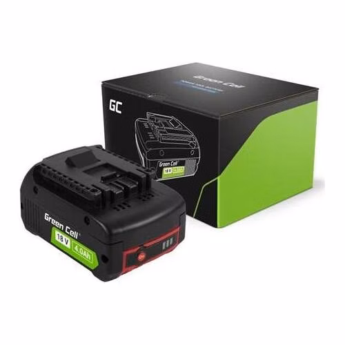 Green Cell Baterie pro elektrické nářadí Bosch 18V 4Ah Náhradní GBA1600Z00038