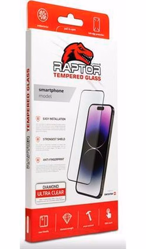 SWISSTEN RAPTOR DIAMOND ULTRA CLEAR 3D TEMPEROVANÉ SKLO PRO SAMSUNG GALAXY A36 5G ČERNÉ