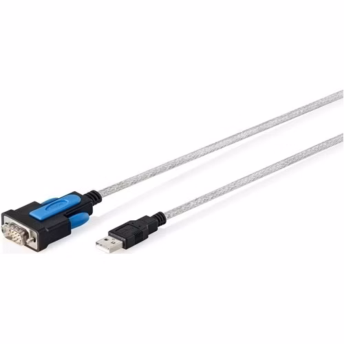 Digitus Adaptérový kabel USB 2.0 na RS232, 1,8 m, integrovaný čipset FTDI